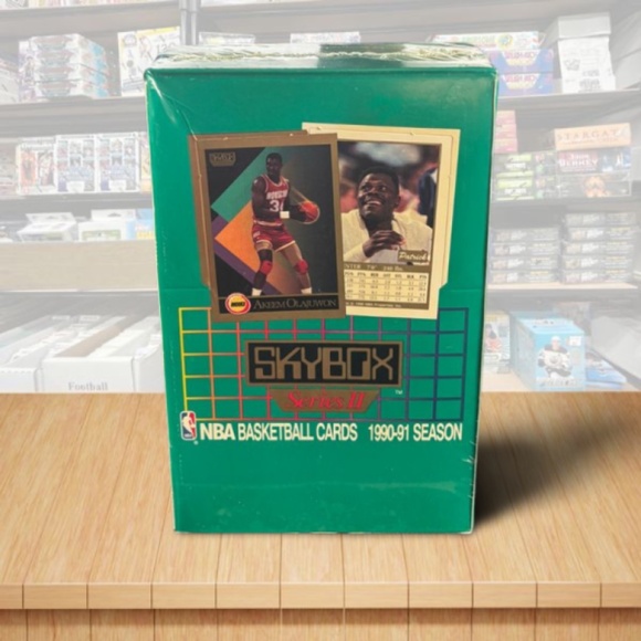 1990-91 Skybox Series 2 Basketball Hobby Sealed Box - 36 Packs / 15 Cards Pack - Picture 1 of 1